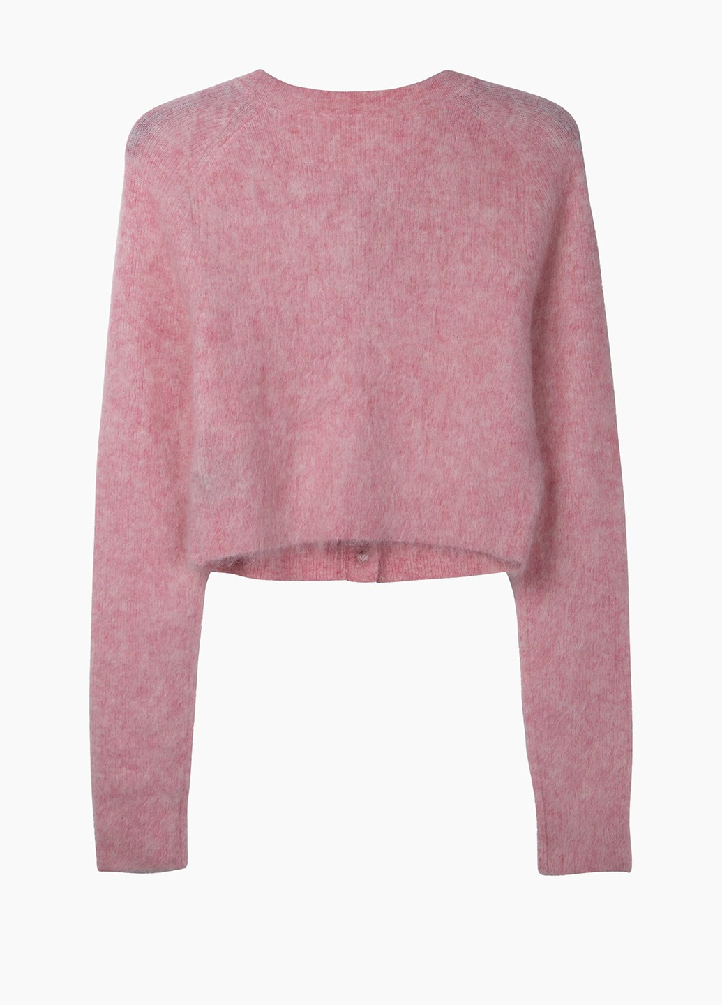 Розовый демисезонный кардиган H&M х Rabanne