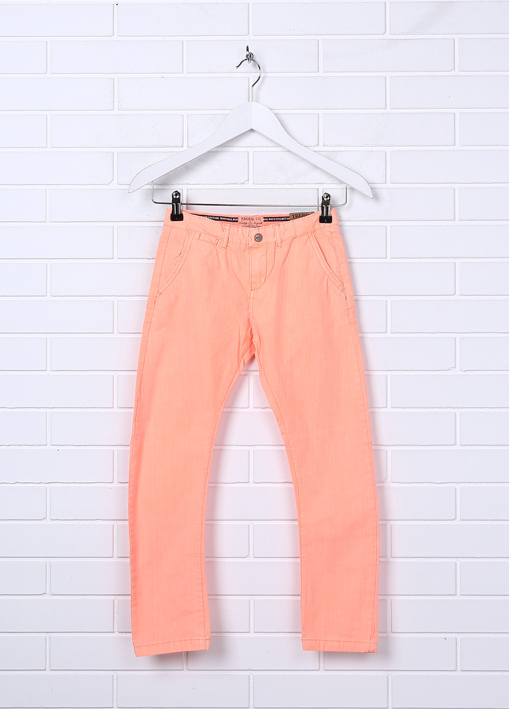 Оранжевые кэжуал летние со средней талией брюки Mayoral