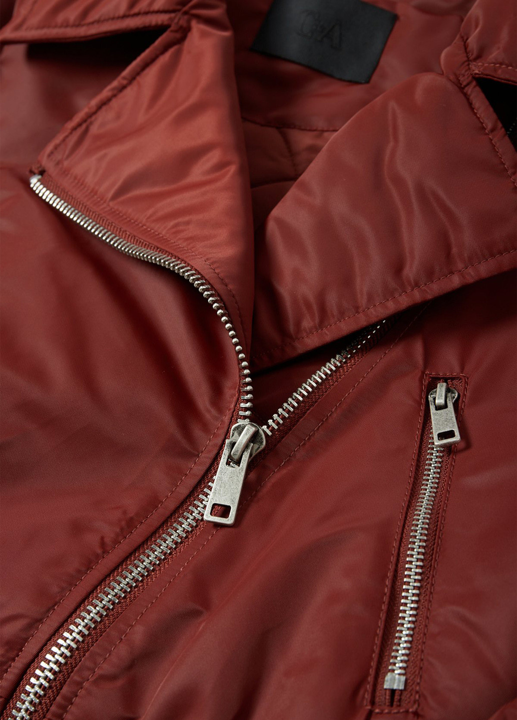 Коричневая демисезонная куртка C&A