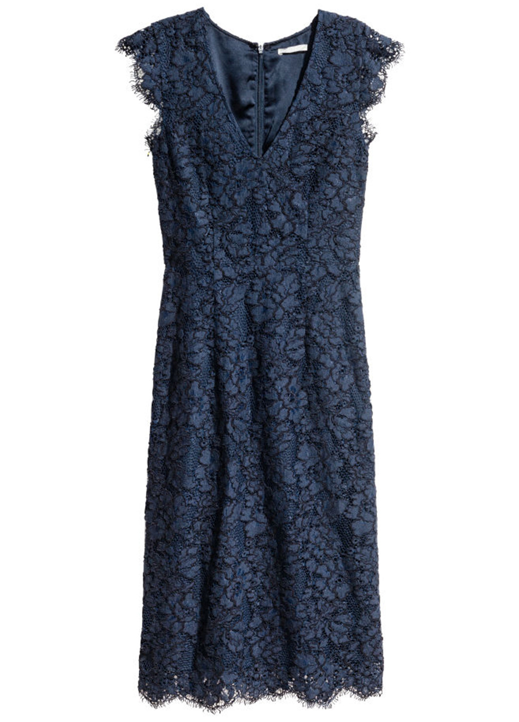 Темно-синя кежуал сукня H&M