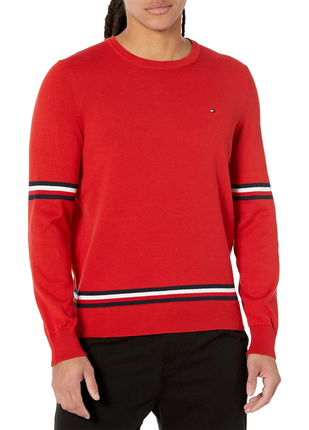 Красный демисезонный джмпер джемпер Tommy Hilfiger