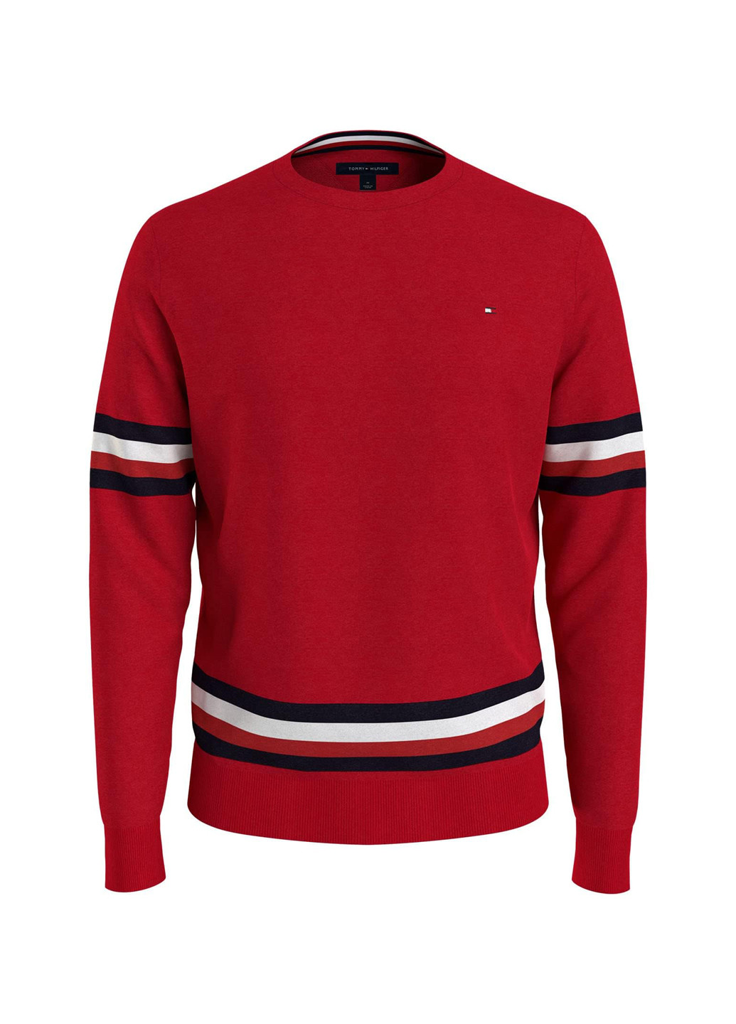 Красный демисезонный джмпер джемпер Tommy Hilfiger