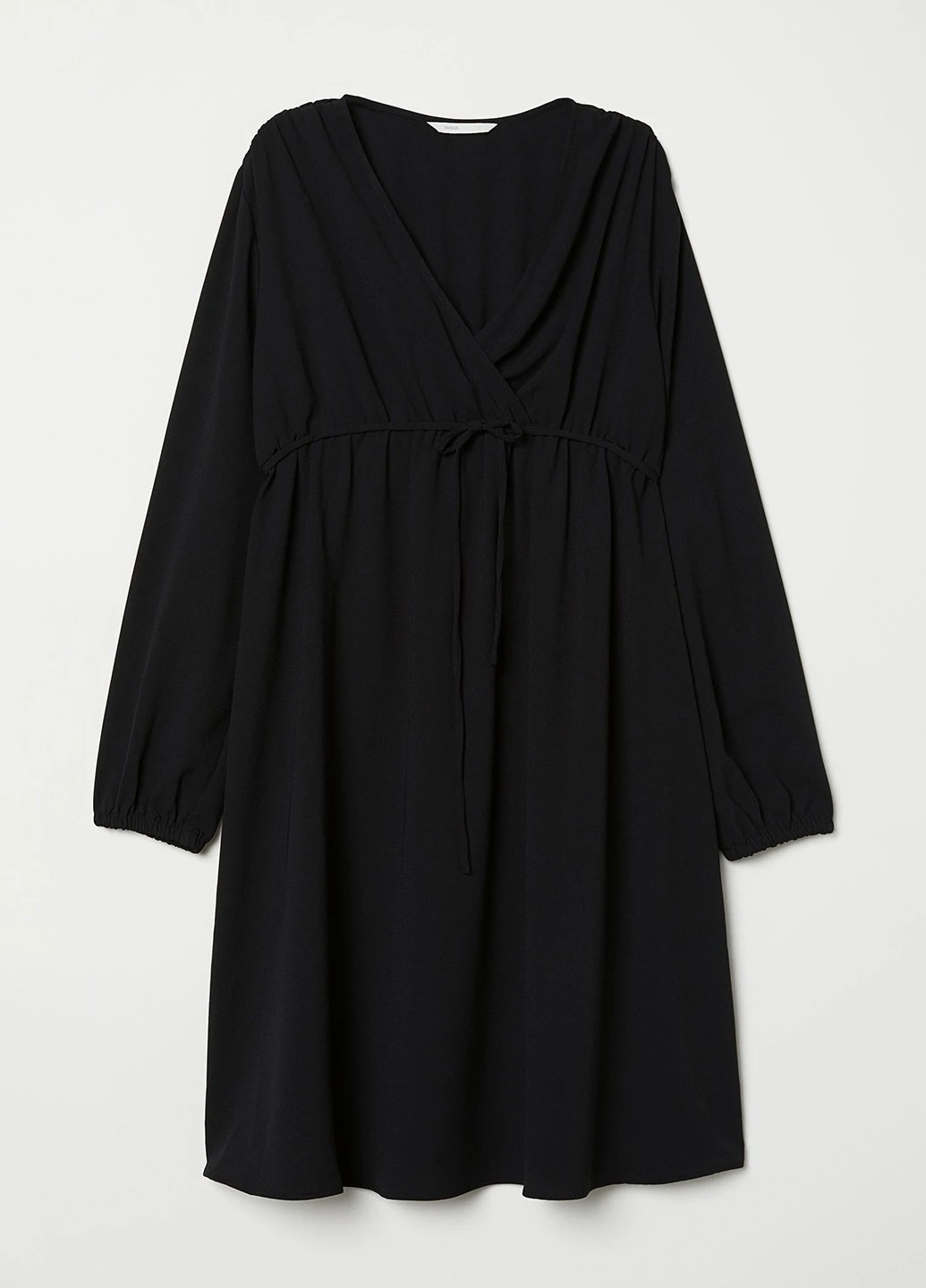 Черное кэжуал платье для беременных H&M
