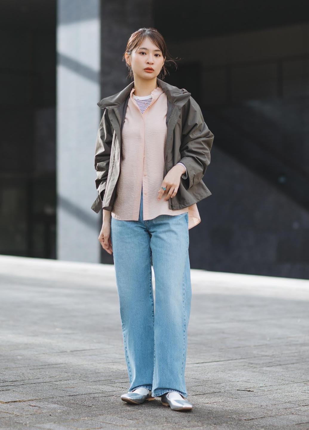 Розовая блузка Uniqlo