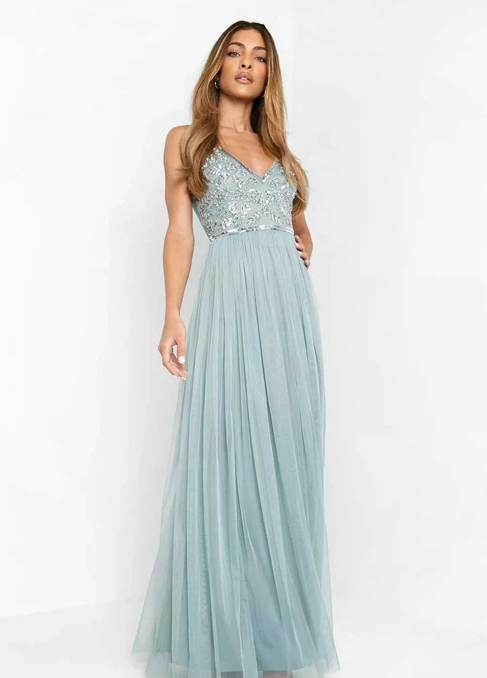 Зелена сукня Boohoo