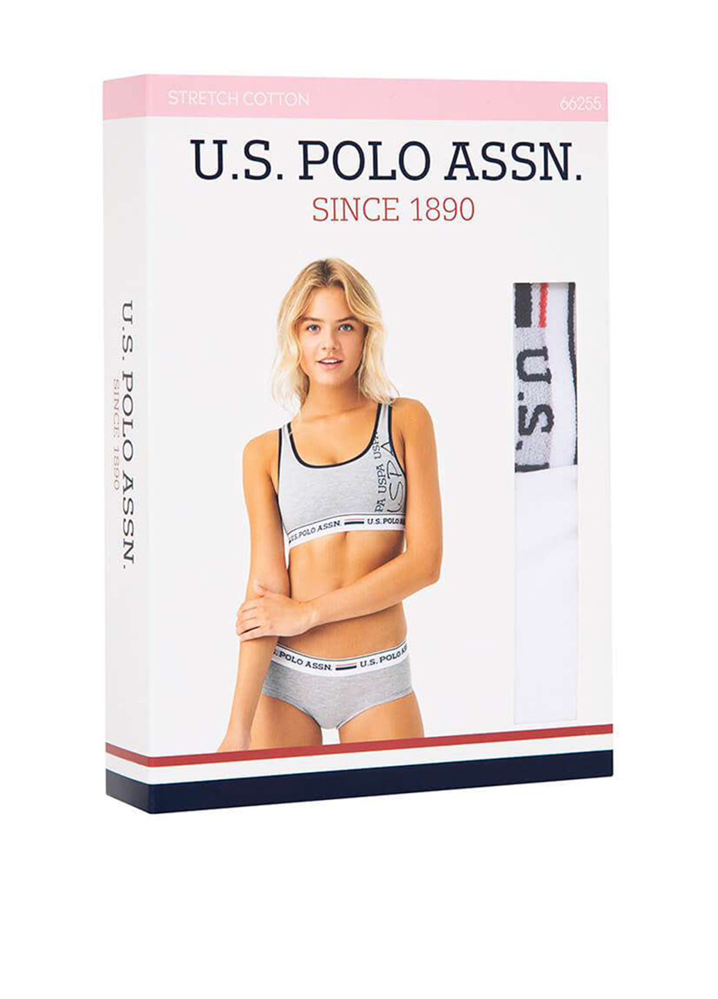 Червоний демісезонний комплект (топ, труси) U.S. Polo Assn.