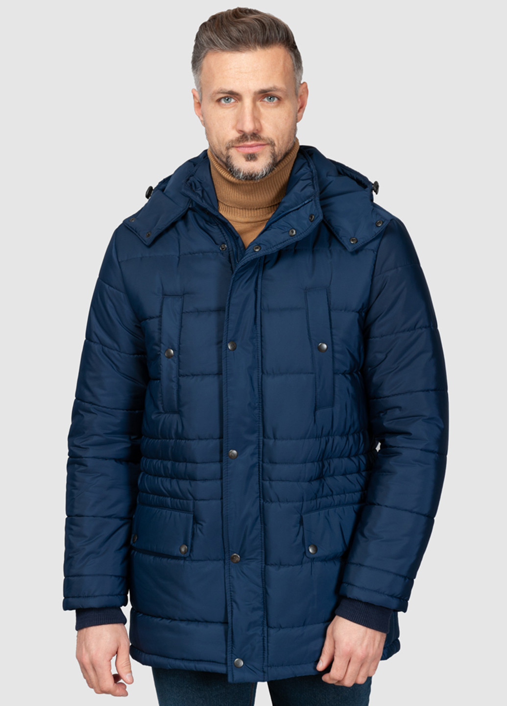 Темно-синяя зимняя куртка Arber