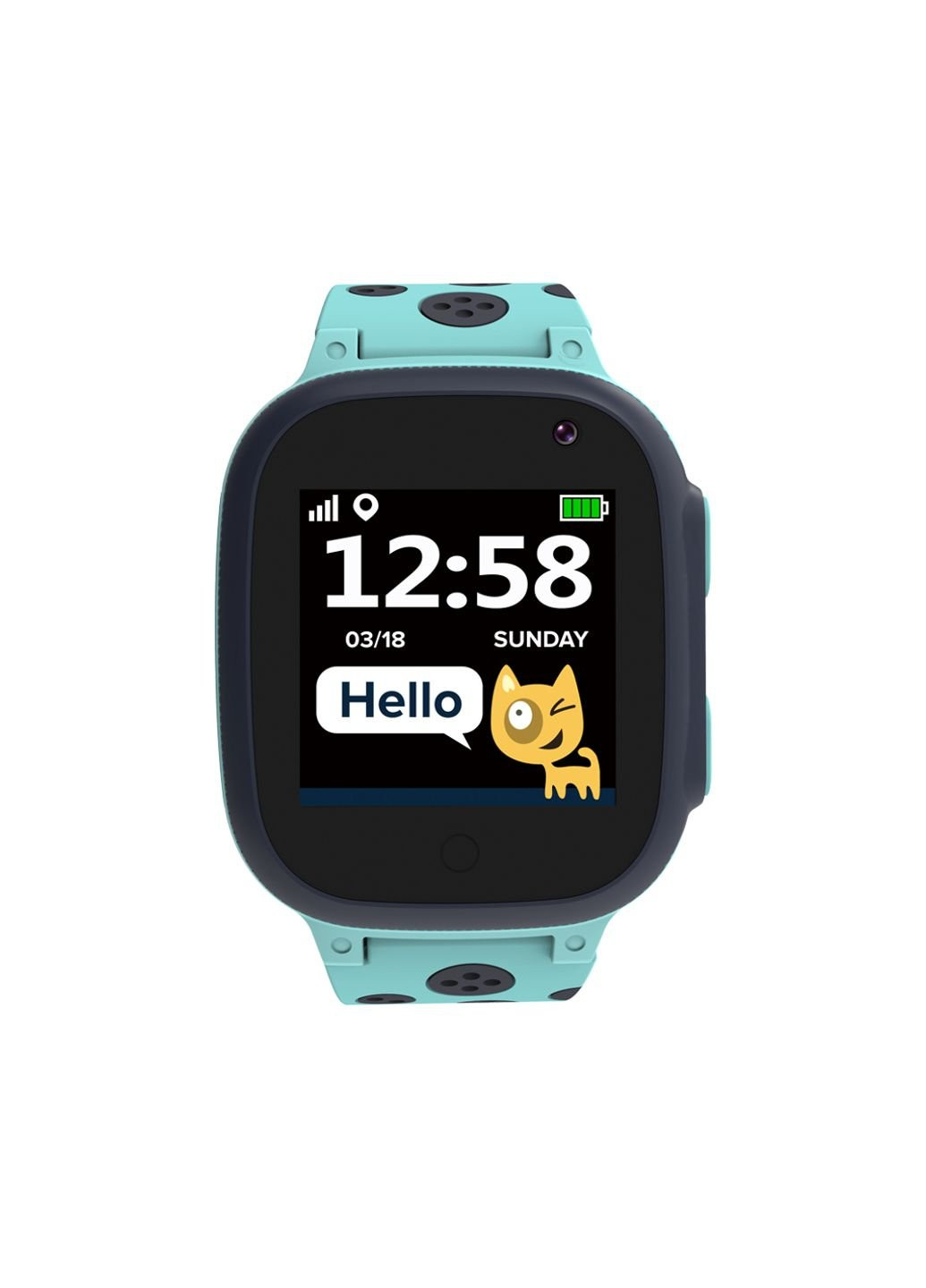 Смарт-часи CNE-KW34BL Kids smartwatch Sandy, Blue (CNE-KW34BL) Canyon (250095639)