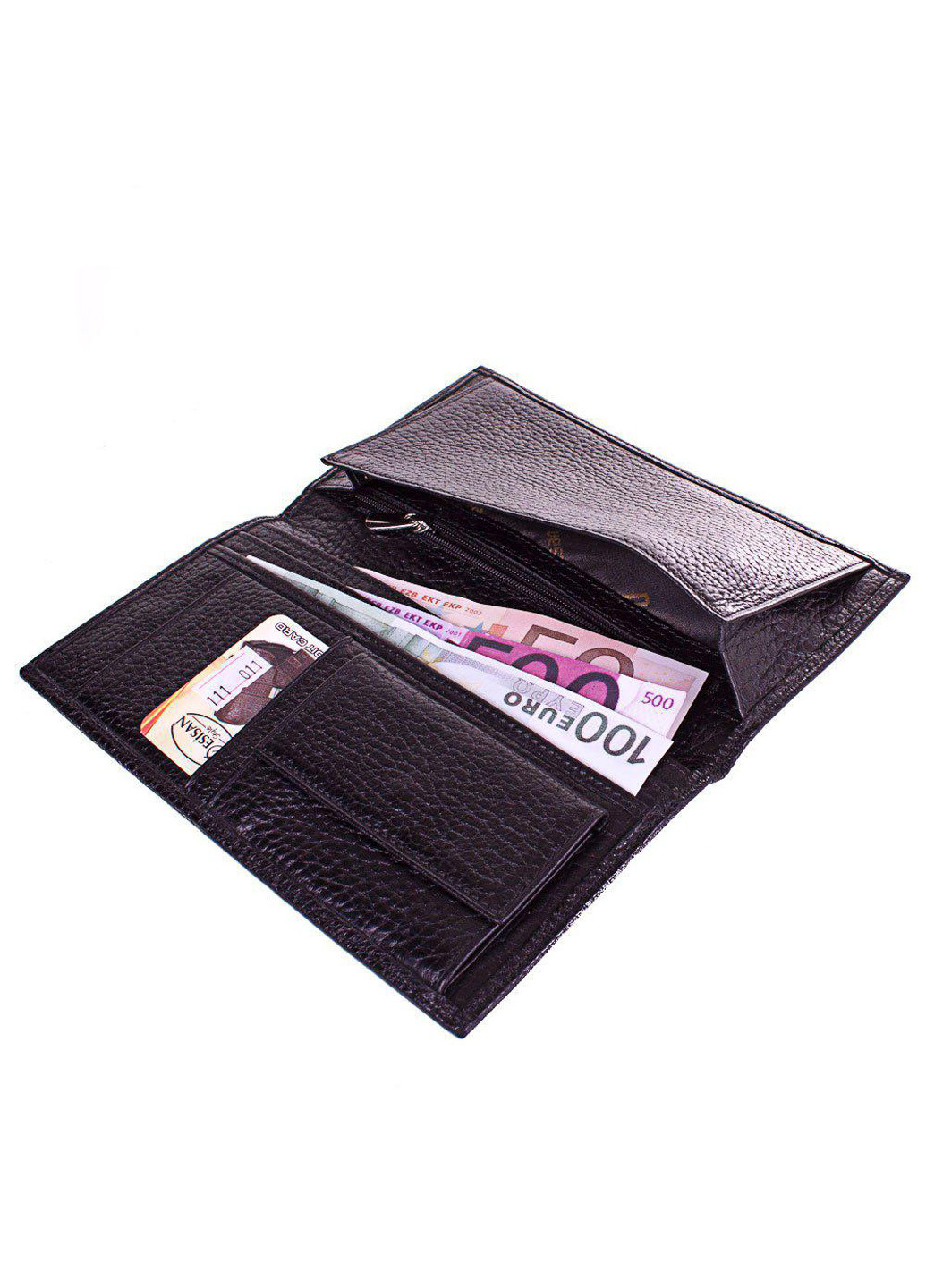 Чоловік шкіряний гаманець 10,5х19х1 см Desisan (195771834)