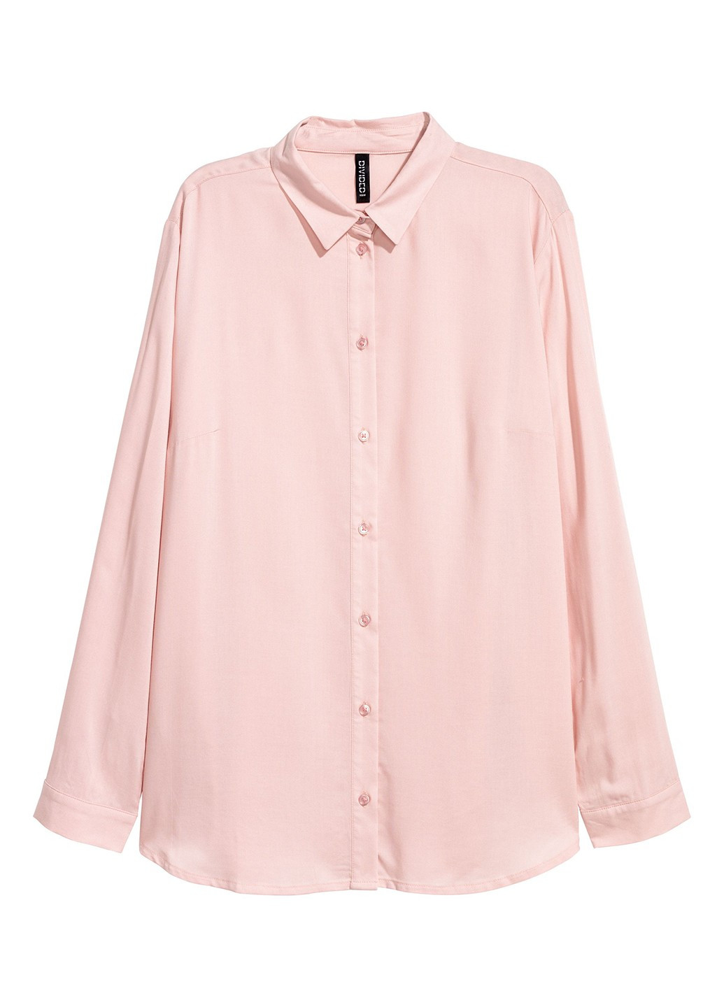 Персиковая кэжуал рубашка H&M