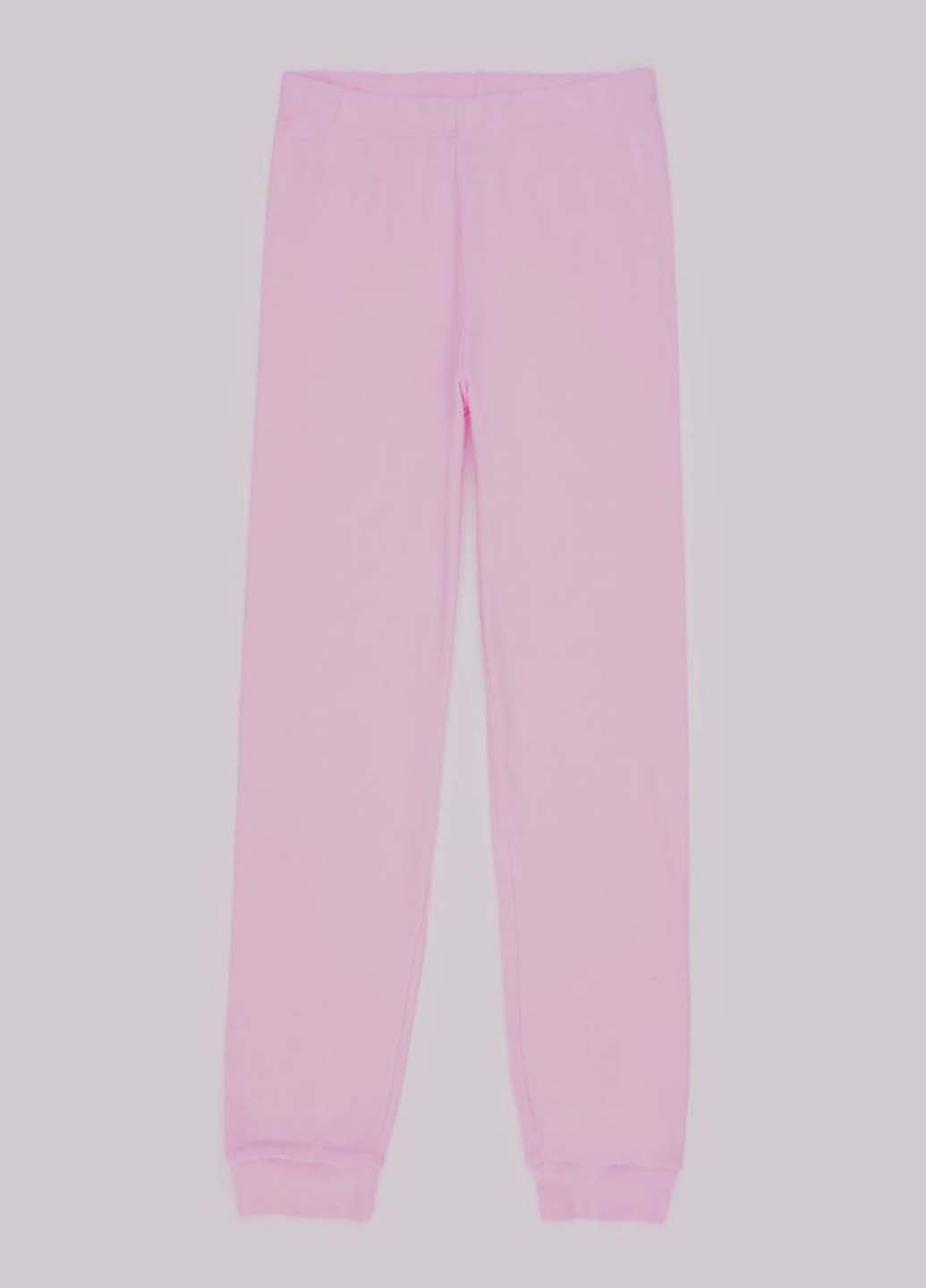 Розовые кэжуал демисезонные джоггеры брюки H&M