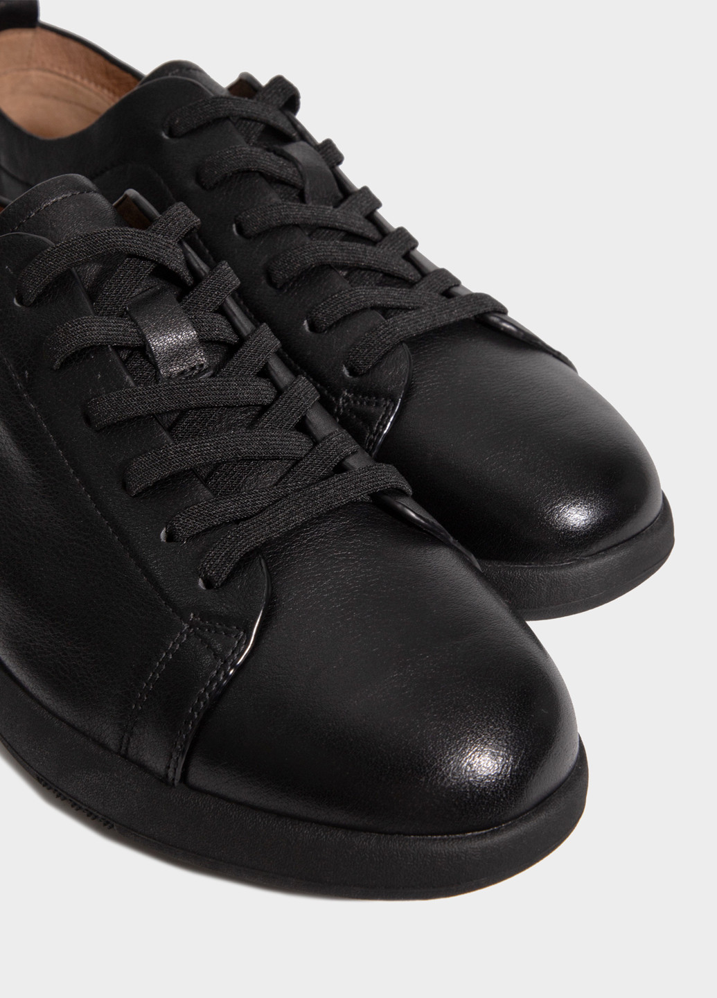 Черные кэжуал туфли Respect на шнурках