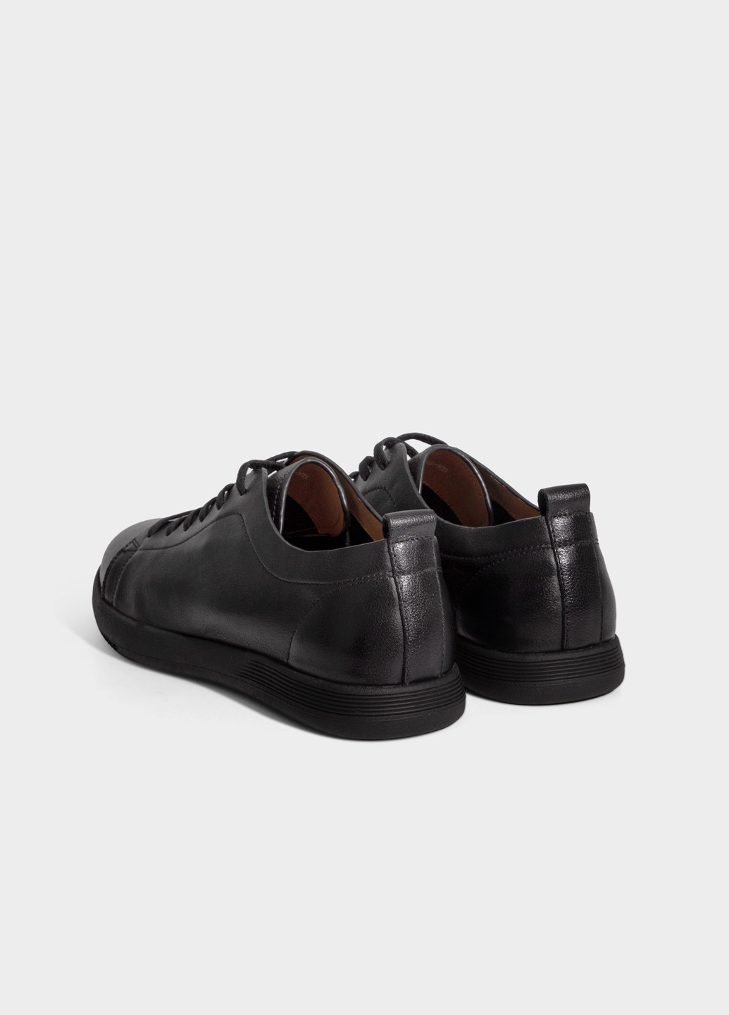 Черные кэжуал туфли Respect на шнурках