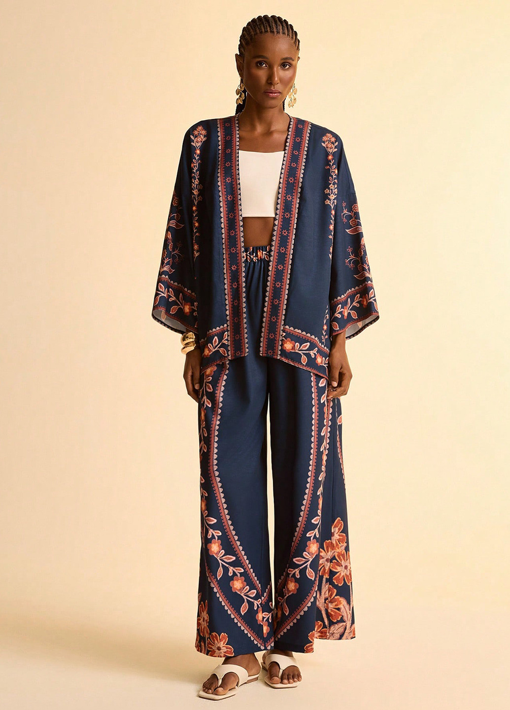 Костюм (кардиган, брюки) SHEIN (366512318)