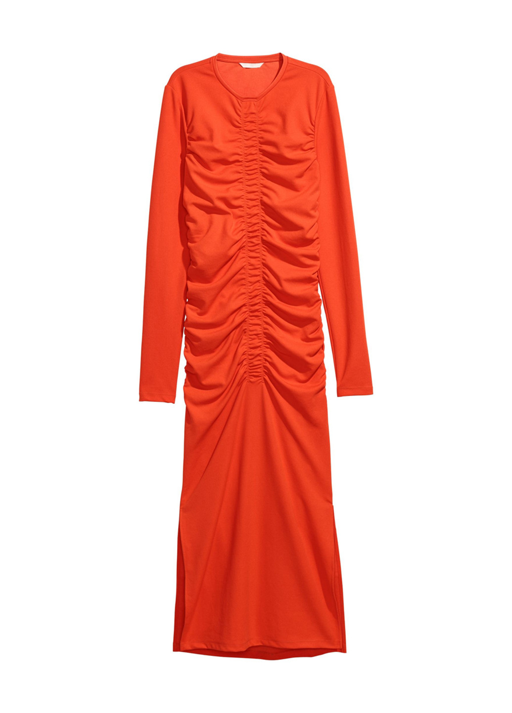 Яскраво-червона кежуал сукня футляр H&M однотонна