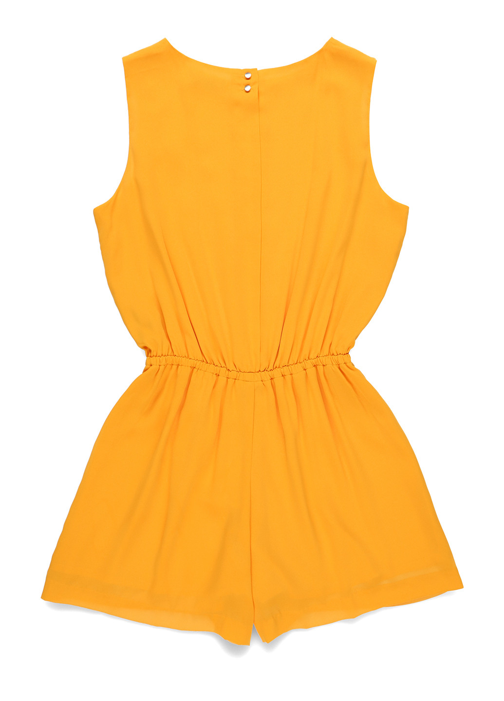 Комбінезон Selected Femme комбінезон-шорти однотонний жовтий кежуал поліестер