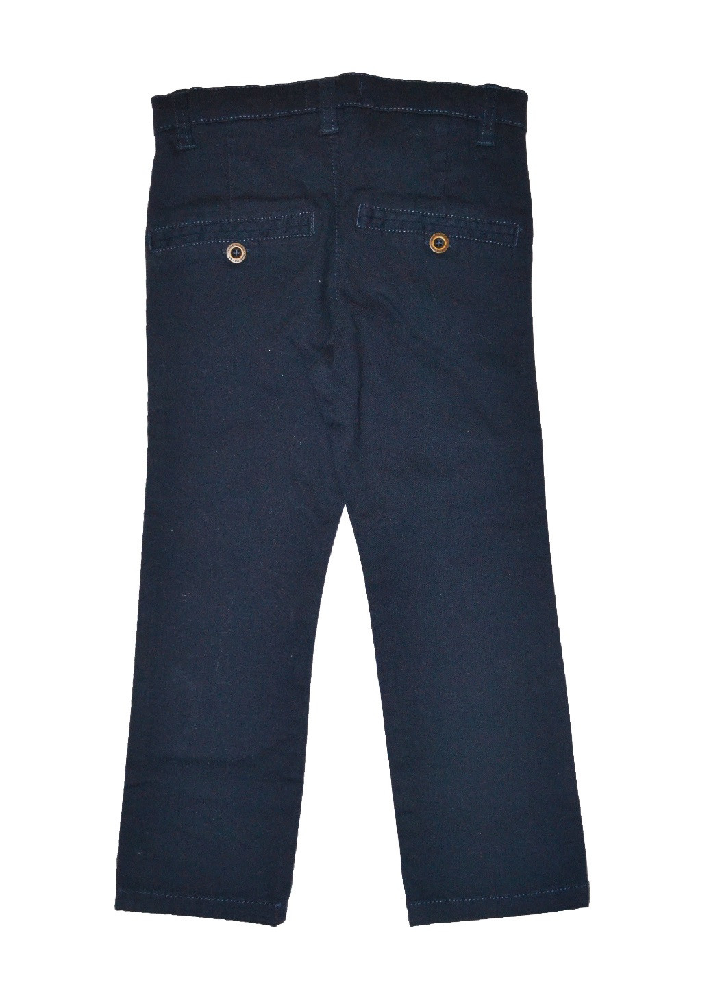 Темно-синие кэжуал демисезонные брюки Young Style