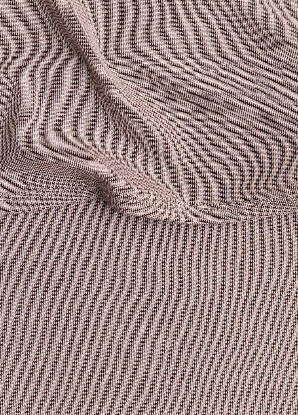 Кофейное кэжуал платье с открытыми плечами H&M однотонное