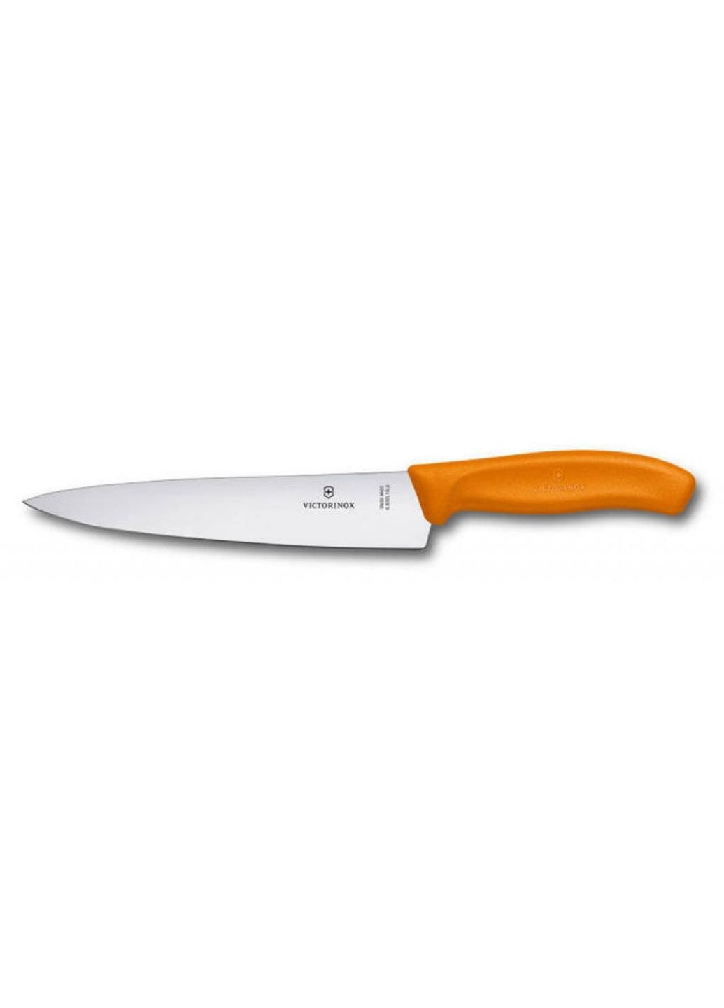 Кухонний ніж SwissClassic кухарський 19 см, помаранчевий (6.8006.19L9B) Victorinox (254081906)