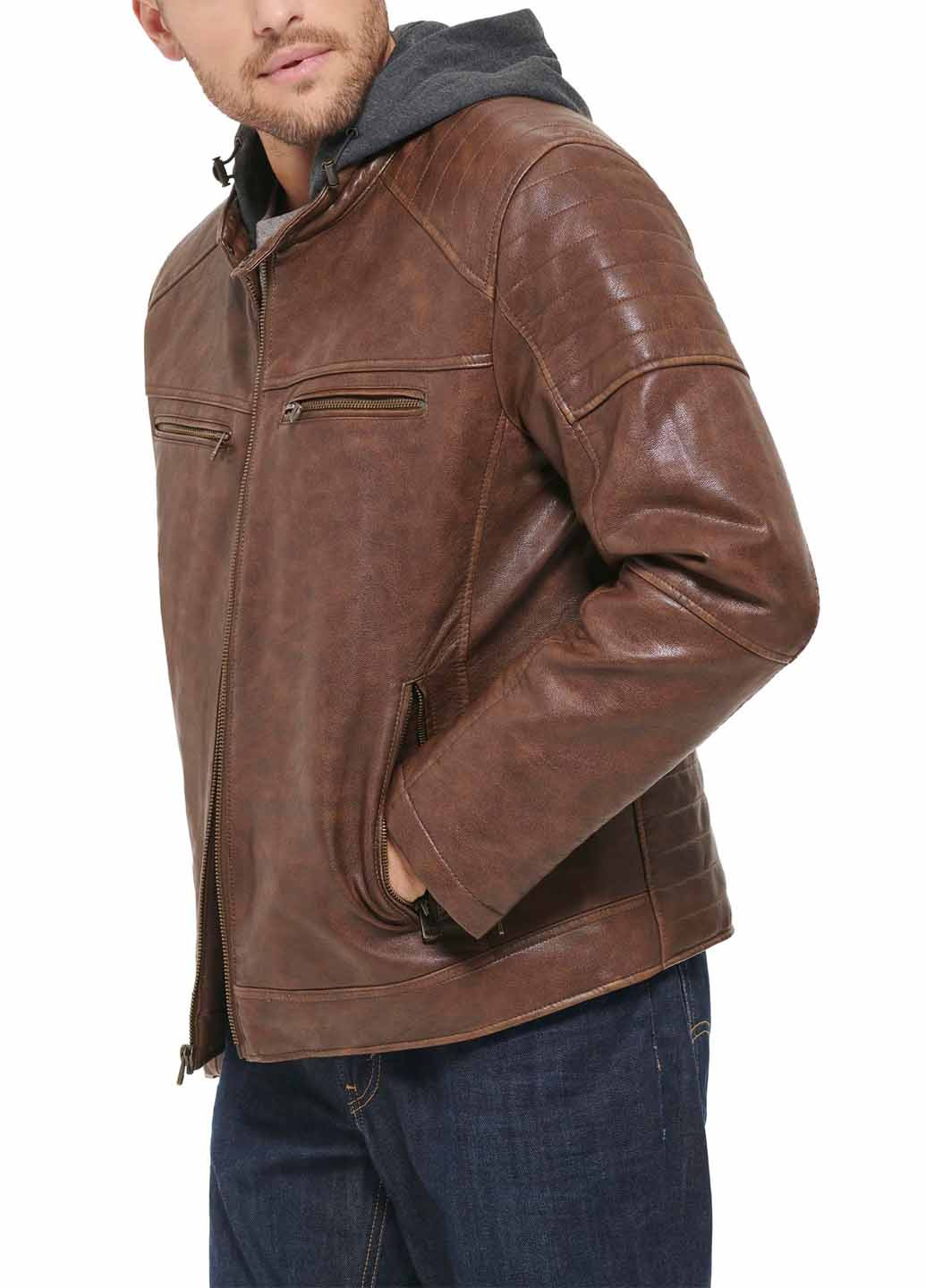 Коричнева демісезонна куртка Levi's