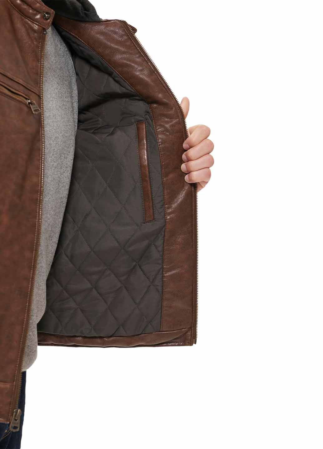 Коричнева демісезонна куртка Levi's