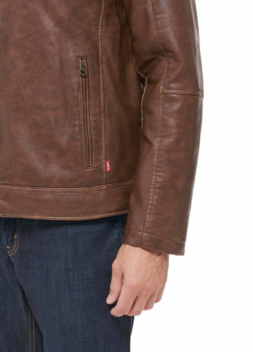 Коричнева демісезонна куртка Levi's