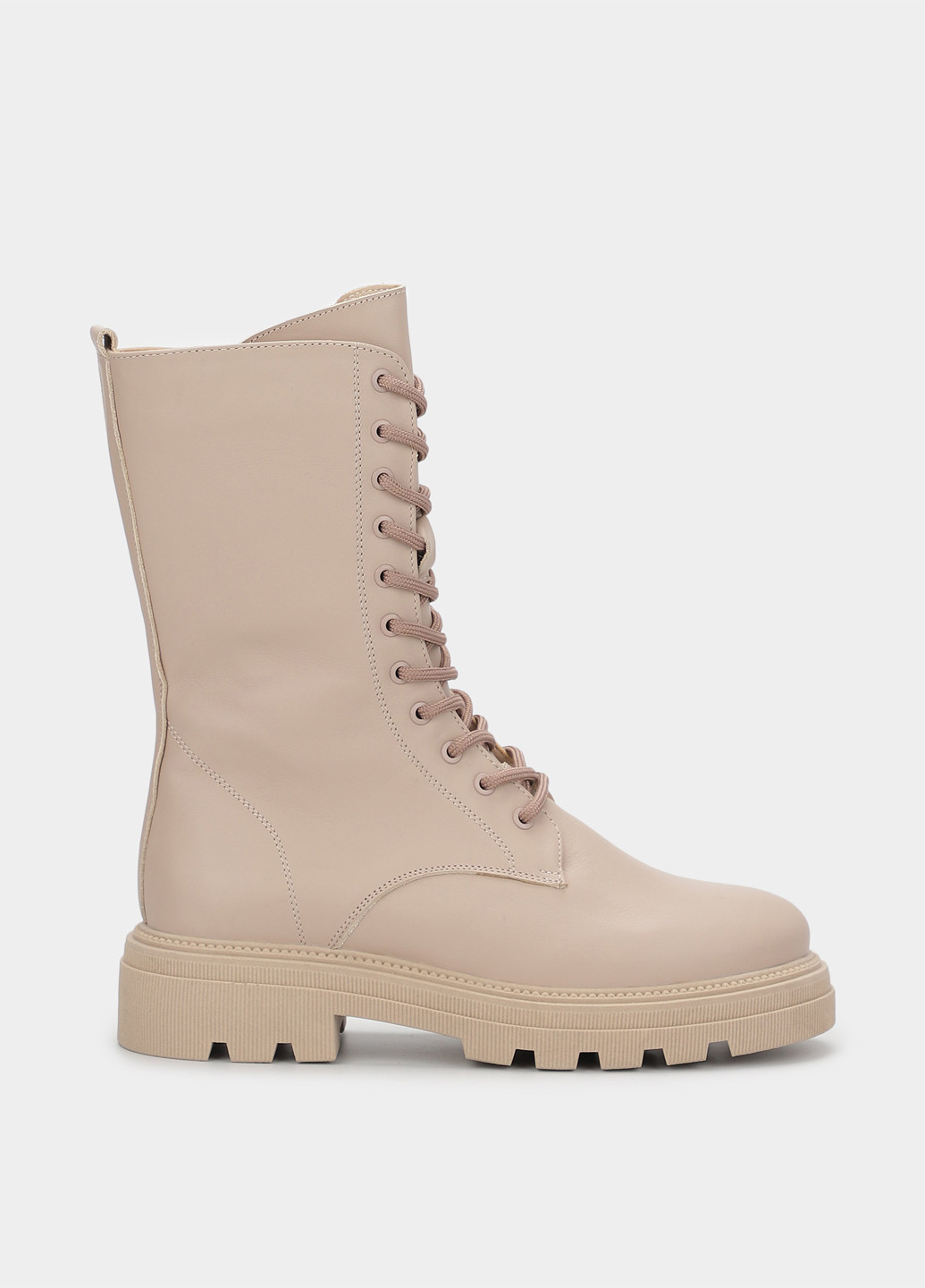 Осенние ботинки берцы Braska на тракторной подошве, со шнуровкой