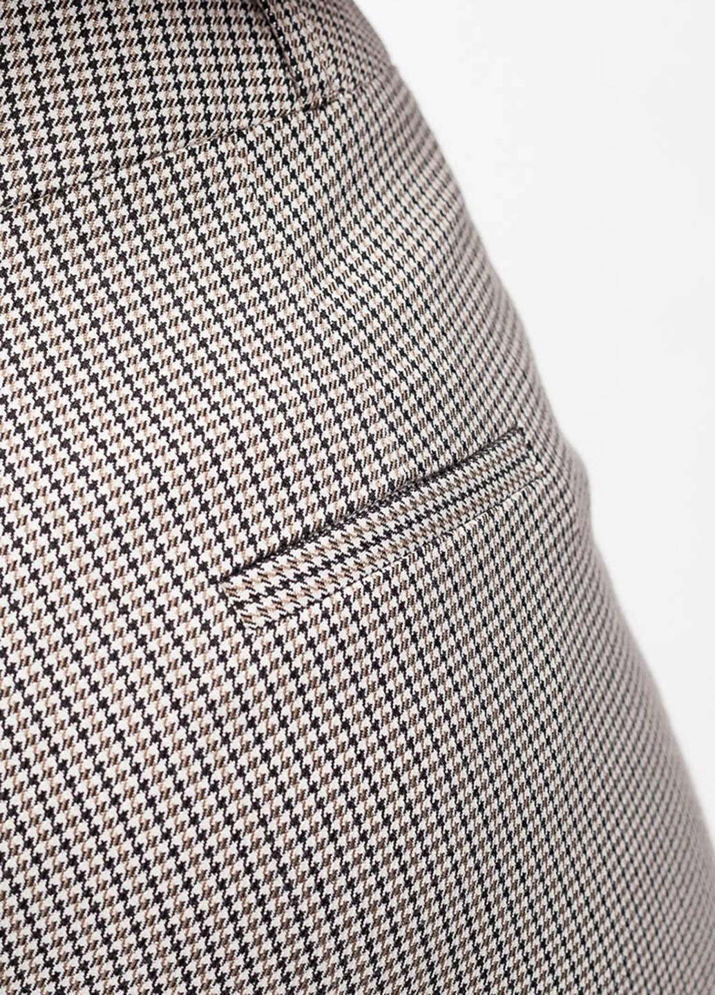 Серые кэжуал демисезонные прямые брюки Devur