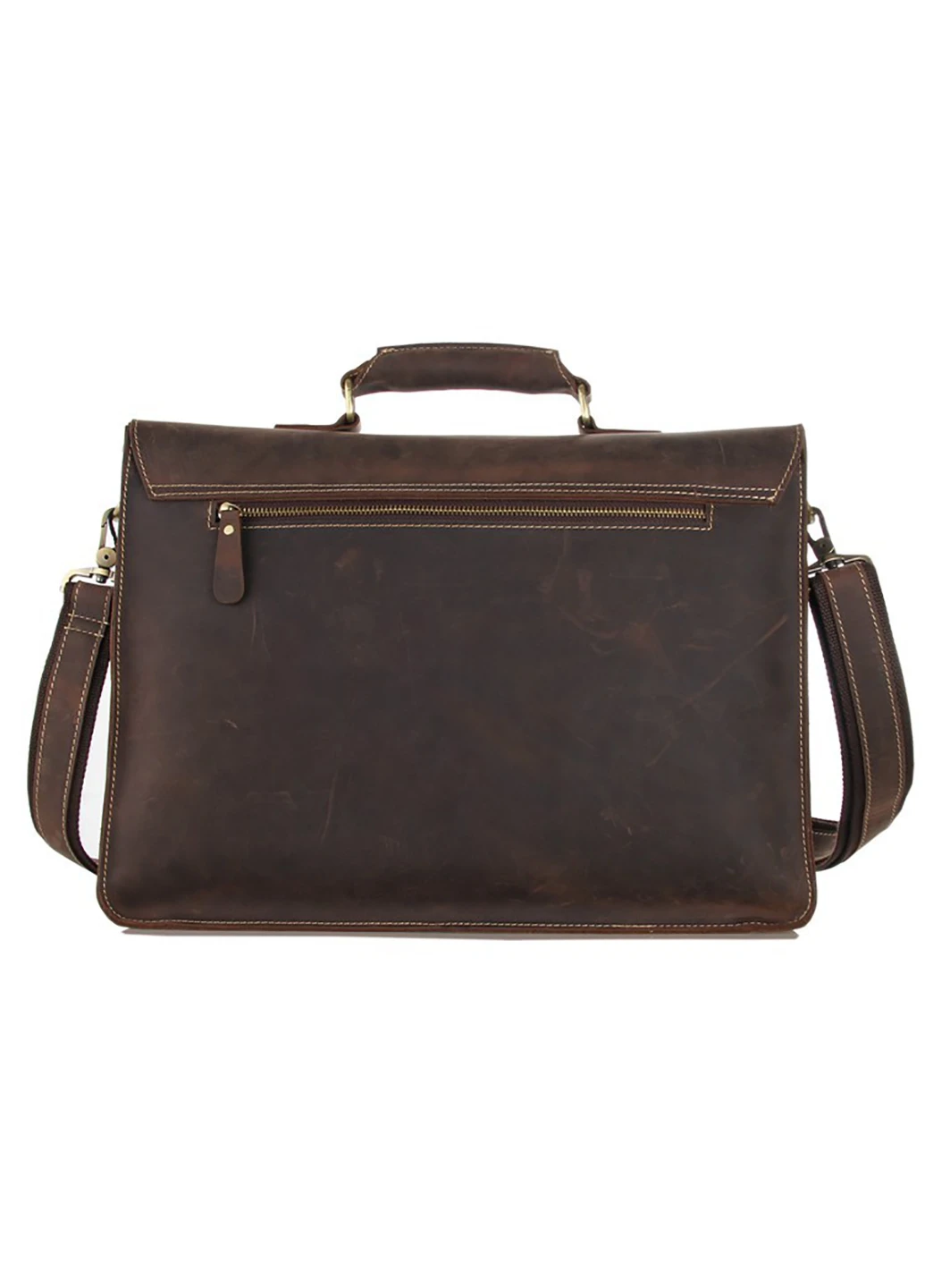 Мужской кожаный портфель 39,5х29х9 см Vintage (232989089)