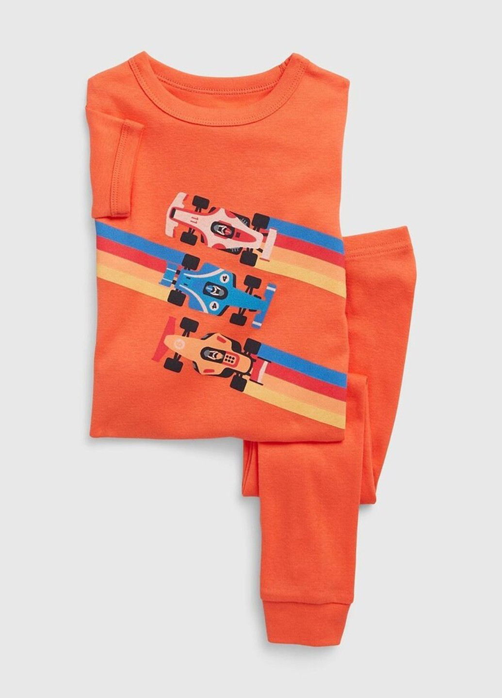Оранжевая всесезон пижама (футболка, брюки) футболка + брюки Gap