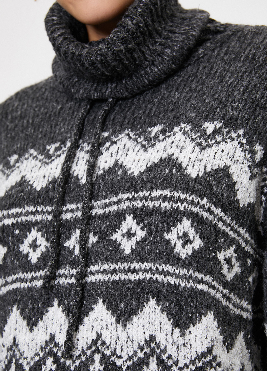 Темно-сірий демісезонний светр KOTON