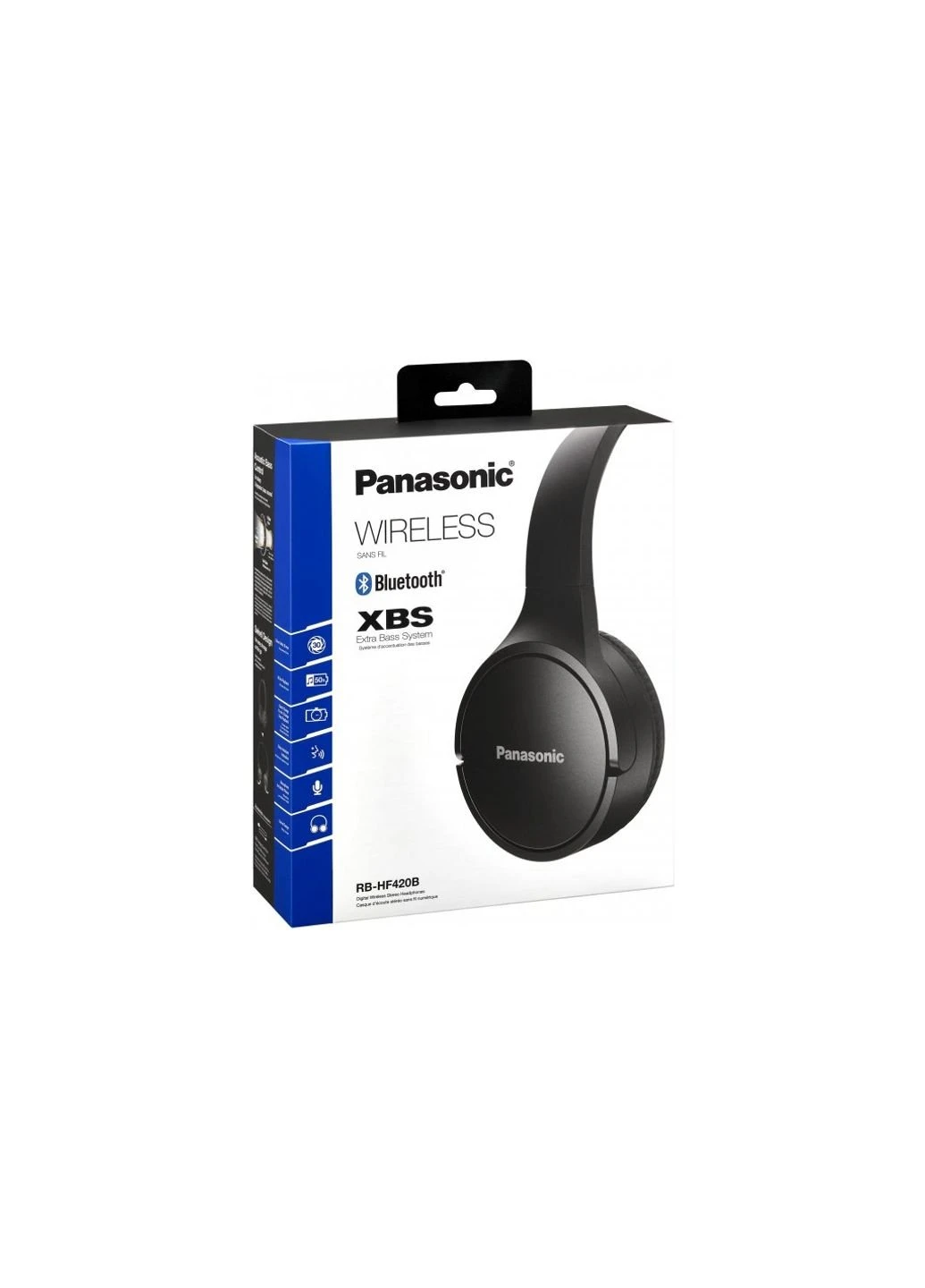 Наушники (RB-HF420BGEK) Panasonic RB-HF420BGEK Black (253546541)