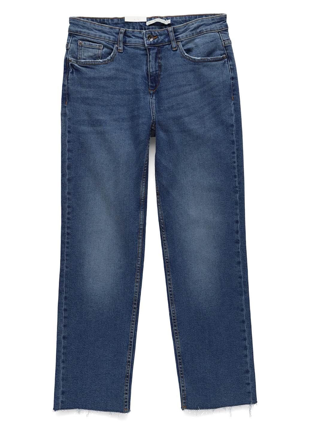 Синие демисезонные прямые джинсы B.Young