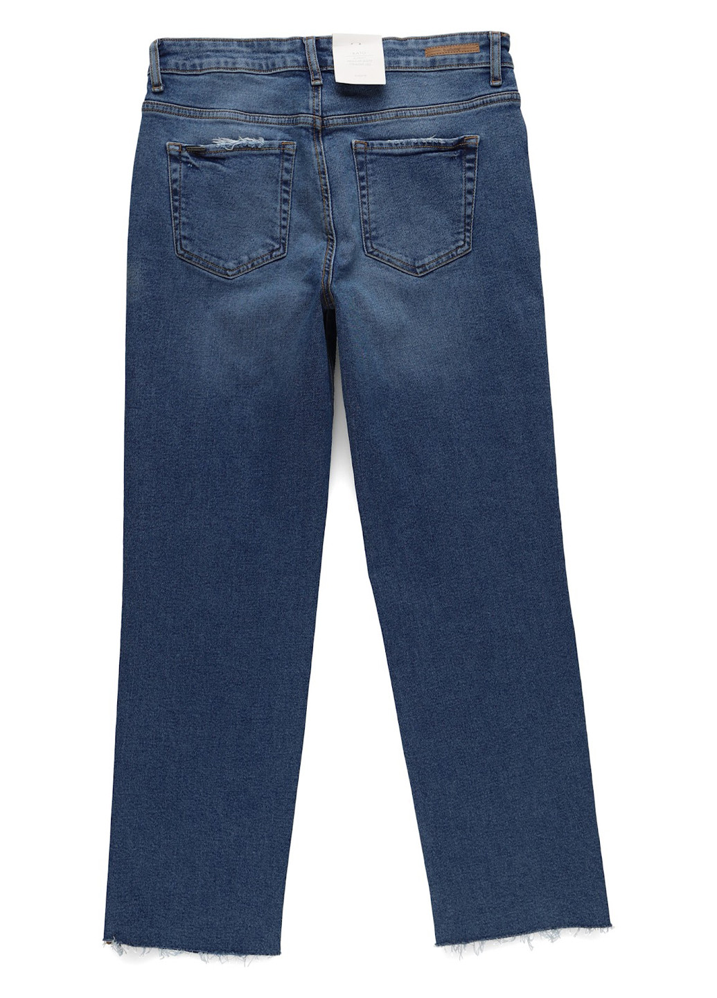 Синие демисезонные прямые джинсы B.Young