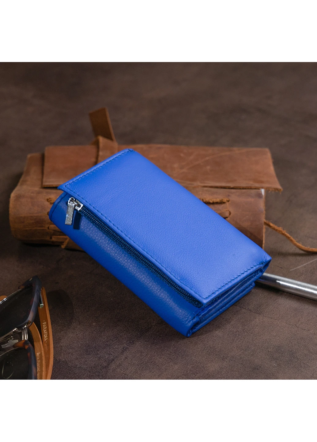 Женский кожаный кошелек 12х7,5х2,5 см st leather (229460217)
