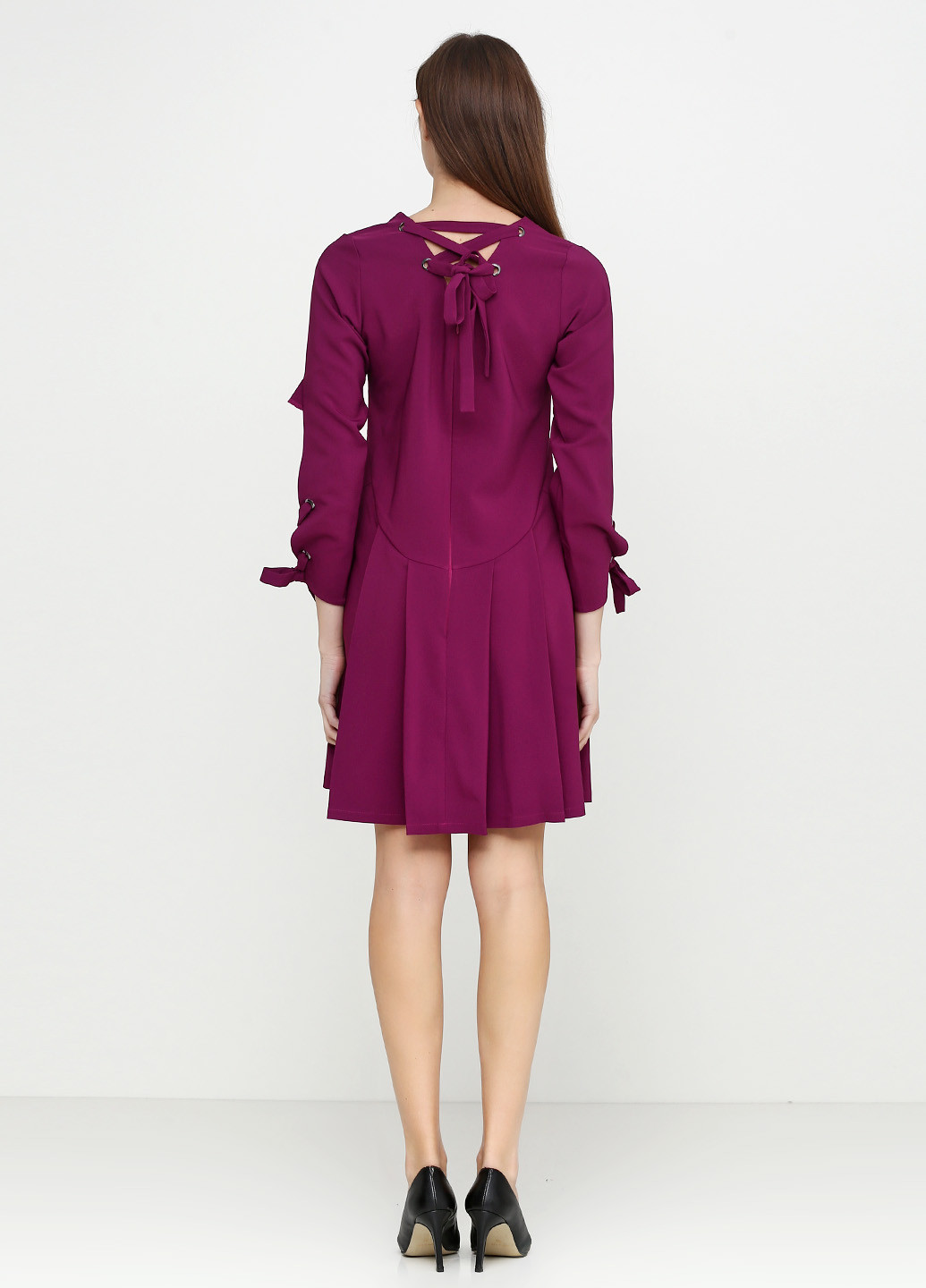 Фиолетовое кэжуал платье Sonya Scandal однотонное