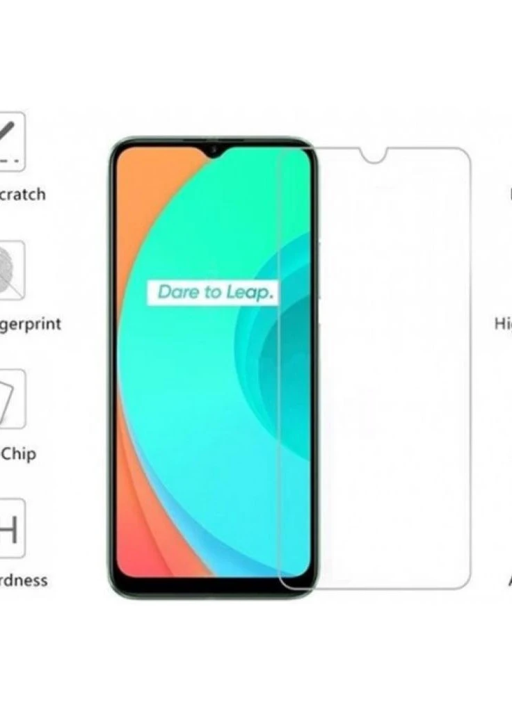 Скло захисне Realme C11 Tempered glass (222241) (222241) Drobak (203983649)