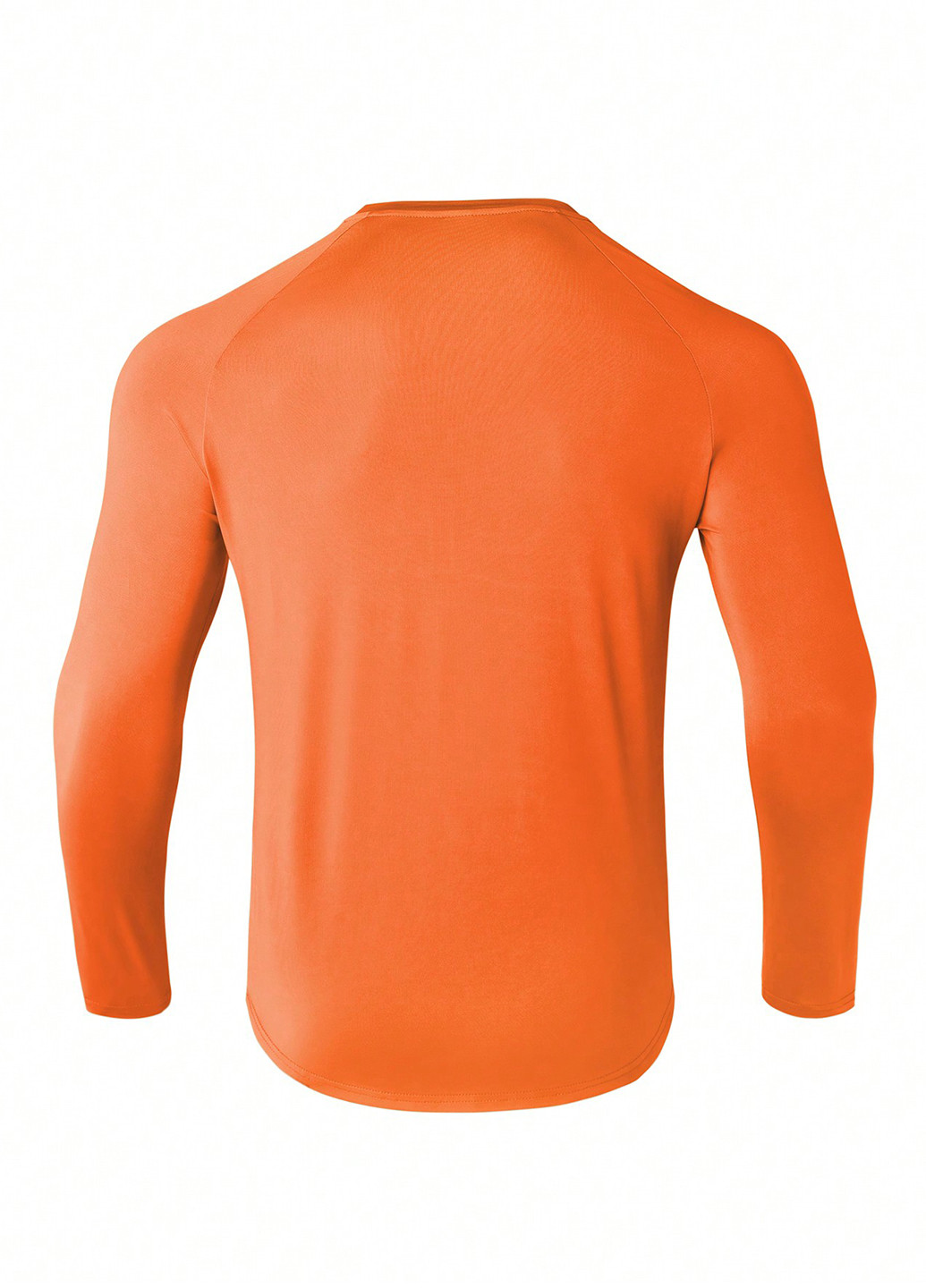 Лонгслів SHEIN однотонний помаранчевий спортивні поліестер