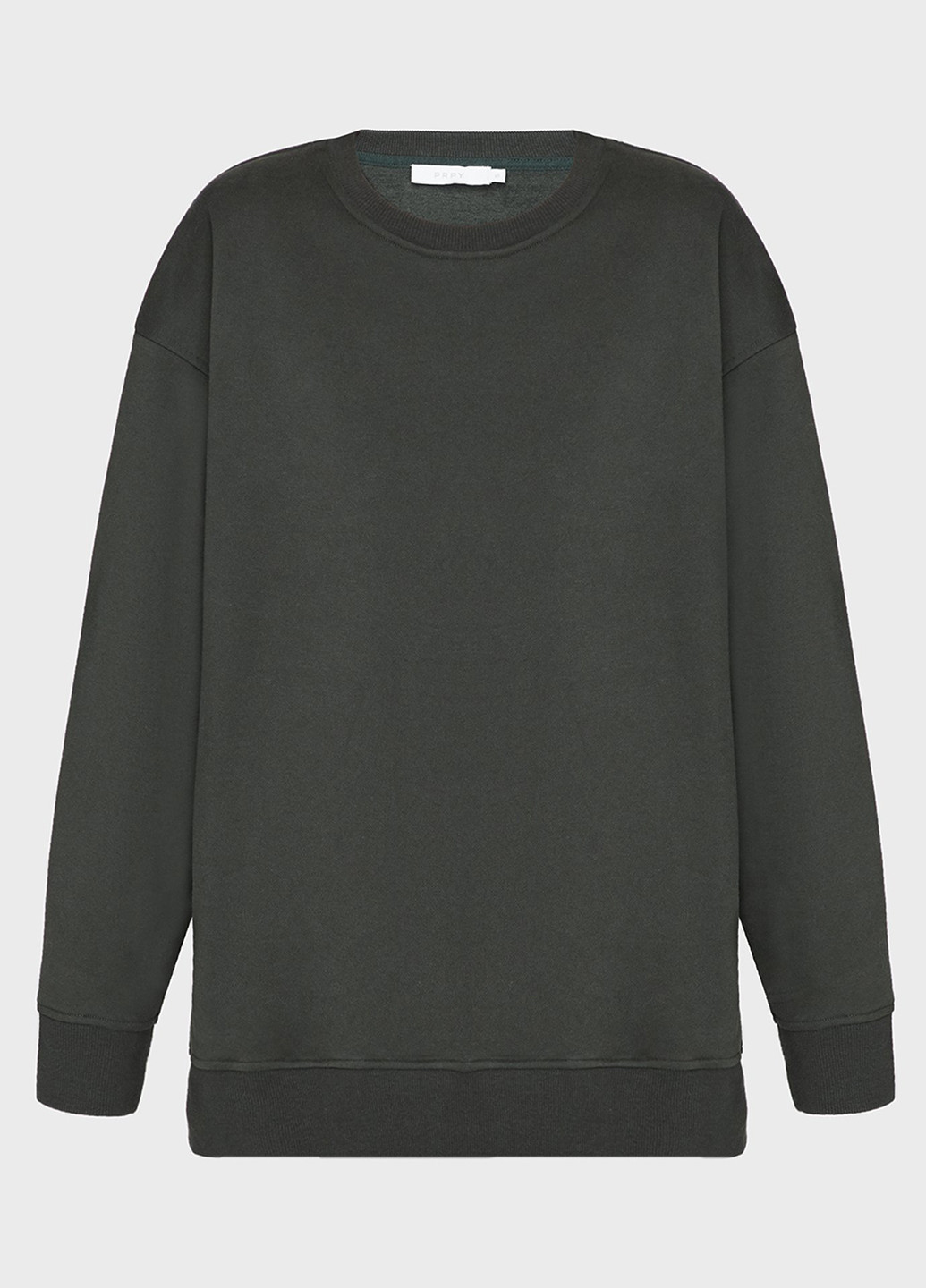 Хаки свитшот PRPY однотонный без декора (257007876)