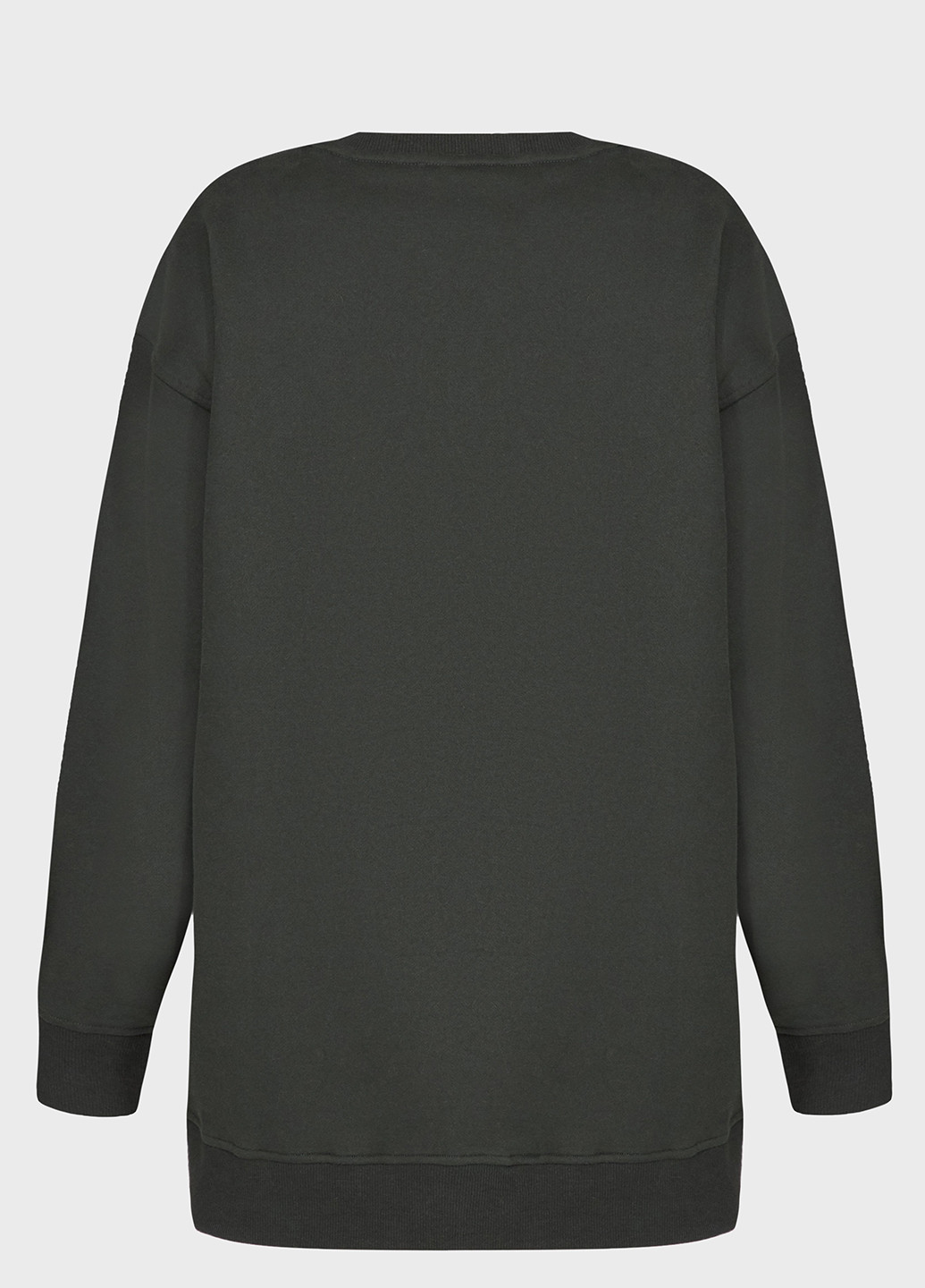 Хаки свитшот PRPY однотонный без декора (257007876)