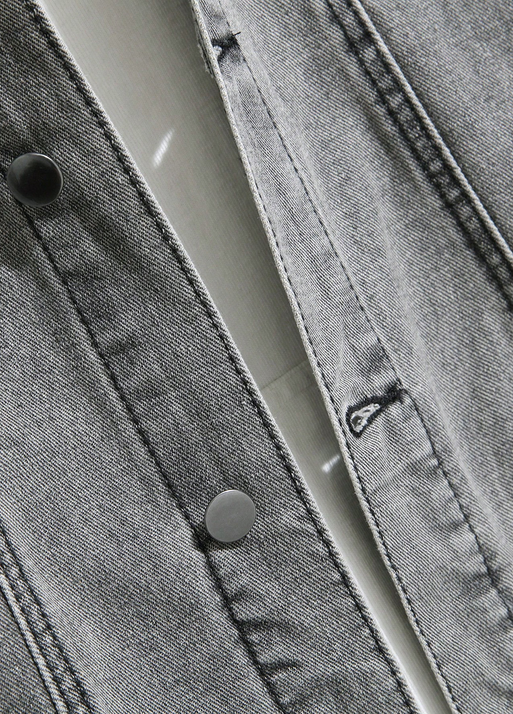 Серая демисезонная куртка SHEIN