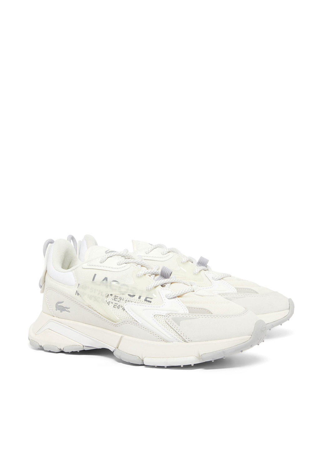 Білі Осінні кросівки Lacoste