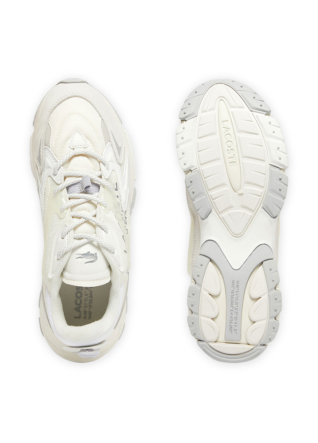 Білі Осінні кросівки Lacoste