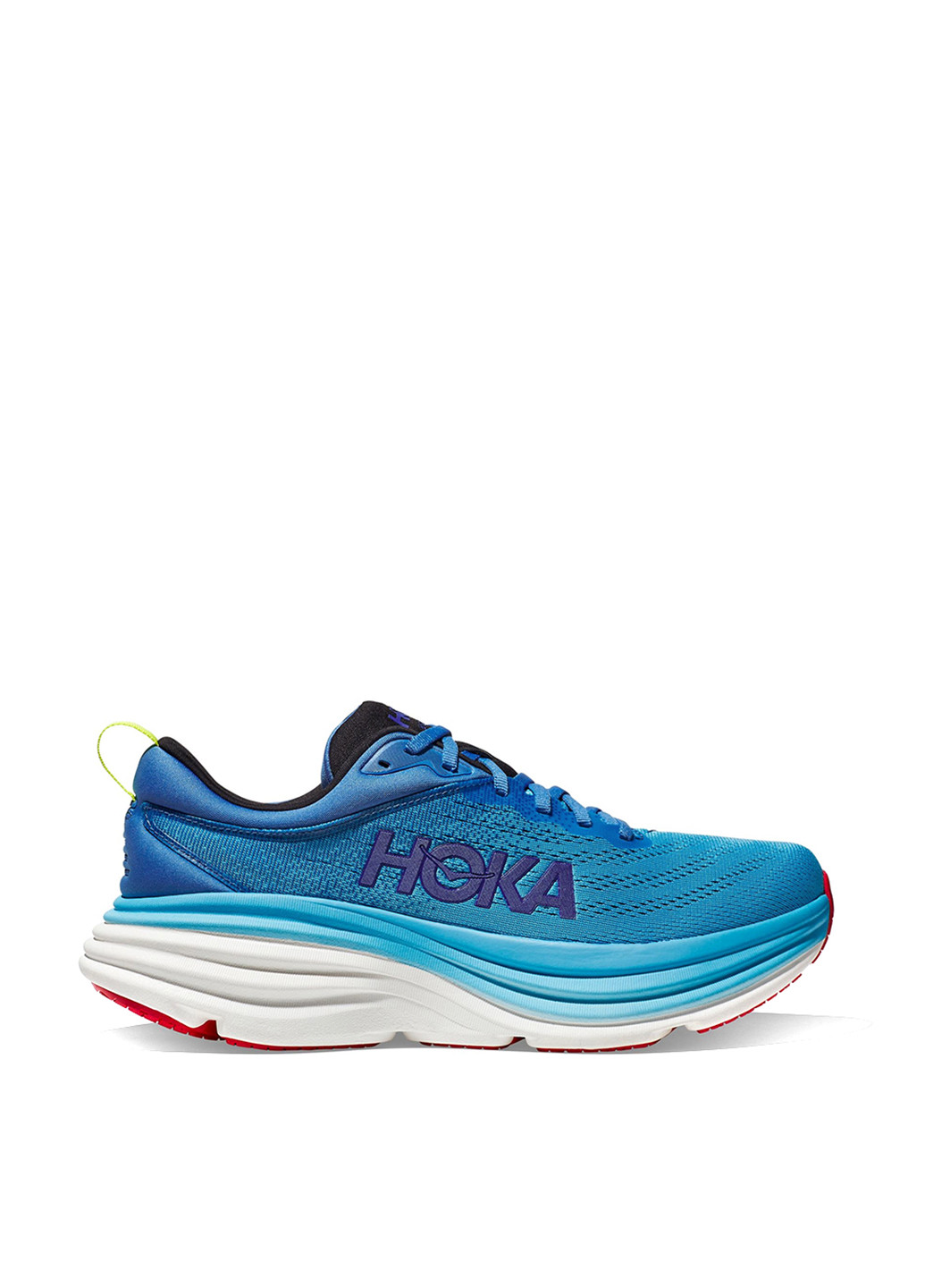Голубые летние кроссовки HOKA BONDI 8