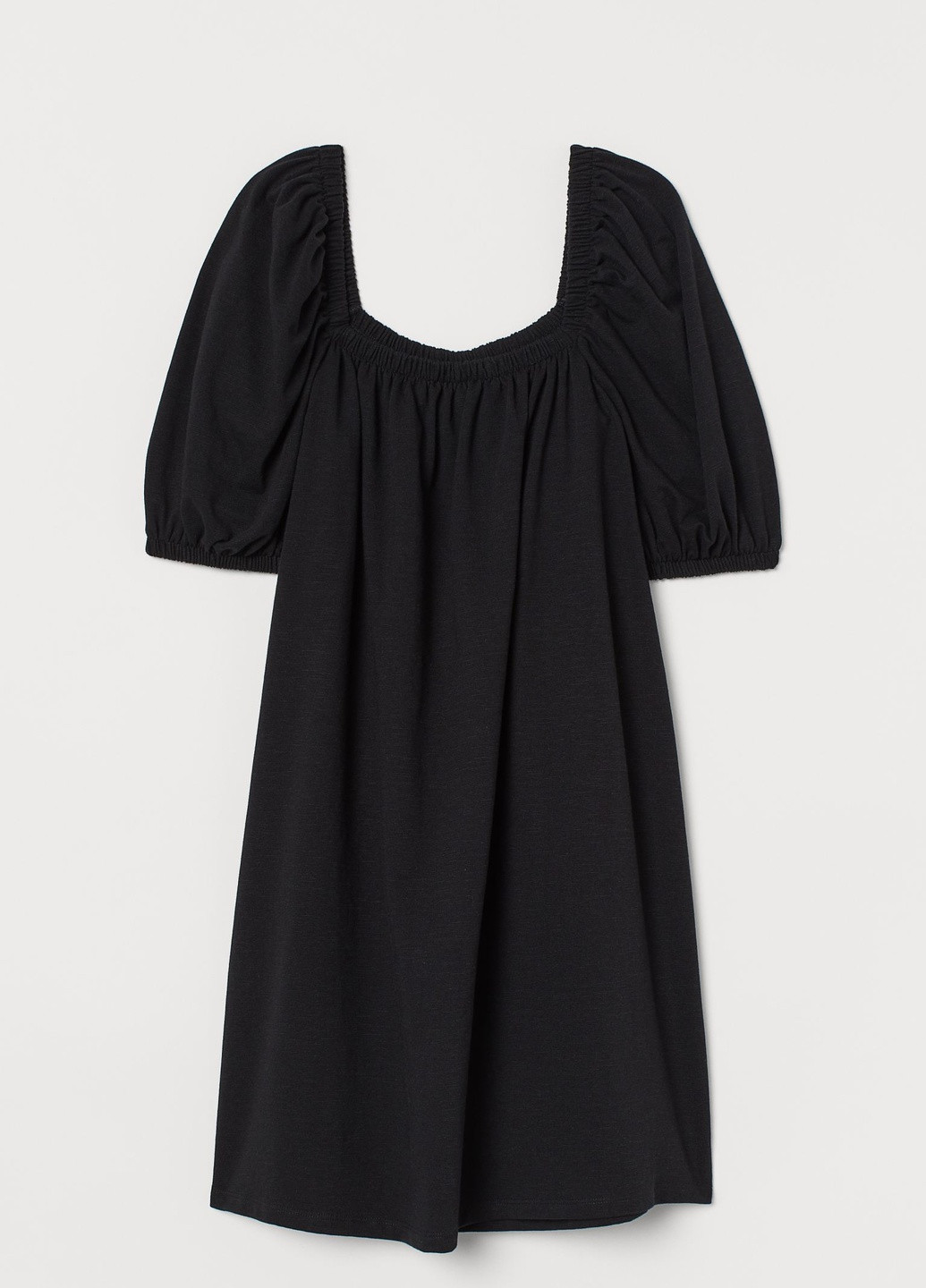 Чорна кежуал сукня H&M однотонна