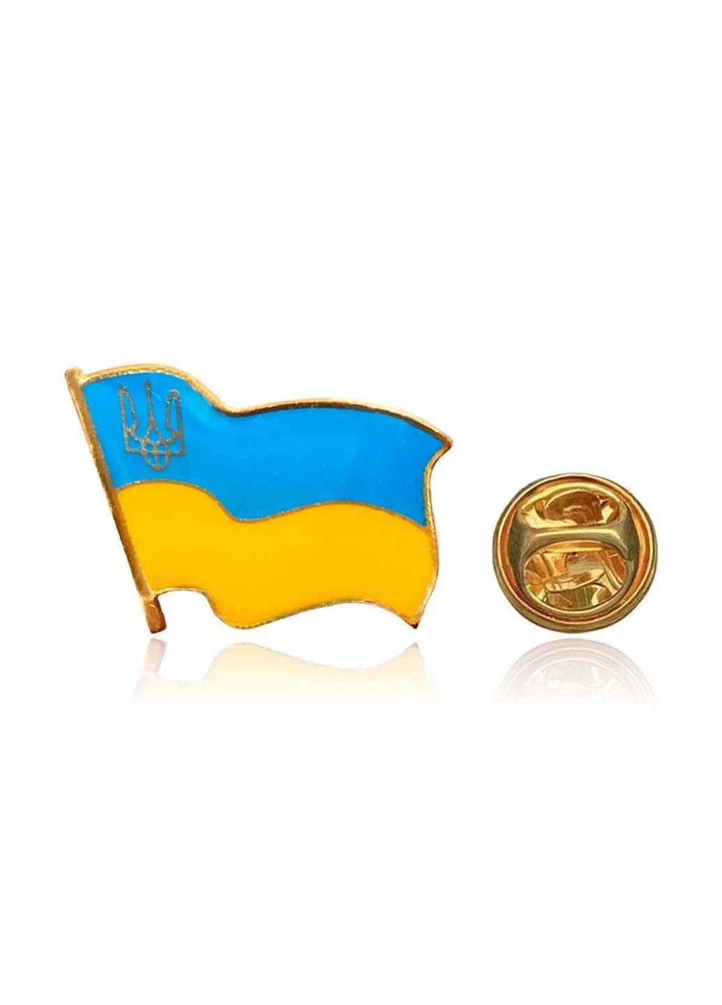 Брошь-значок Флаг Украины Тризуб Broshe BRGV112699 (253617445)