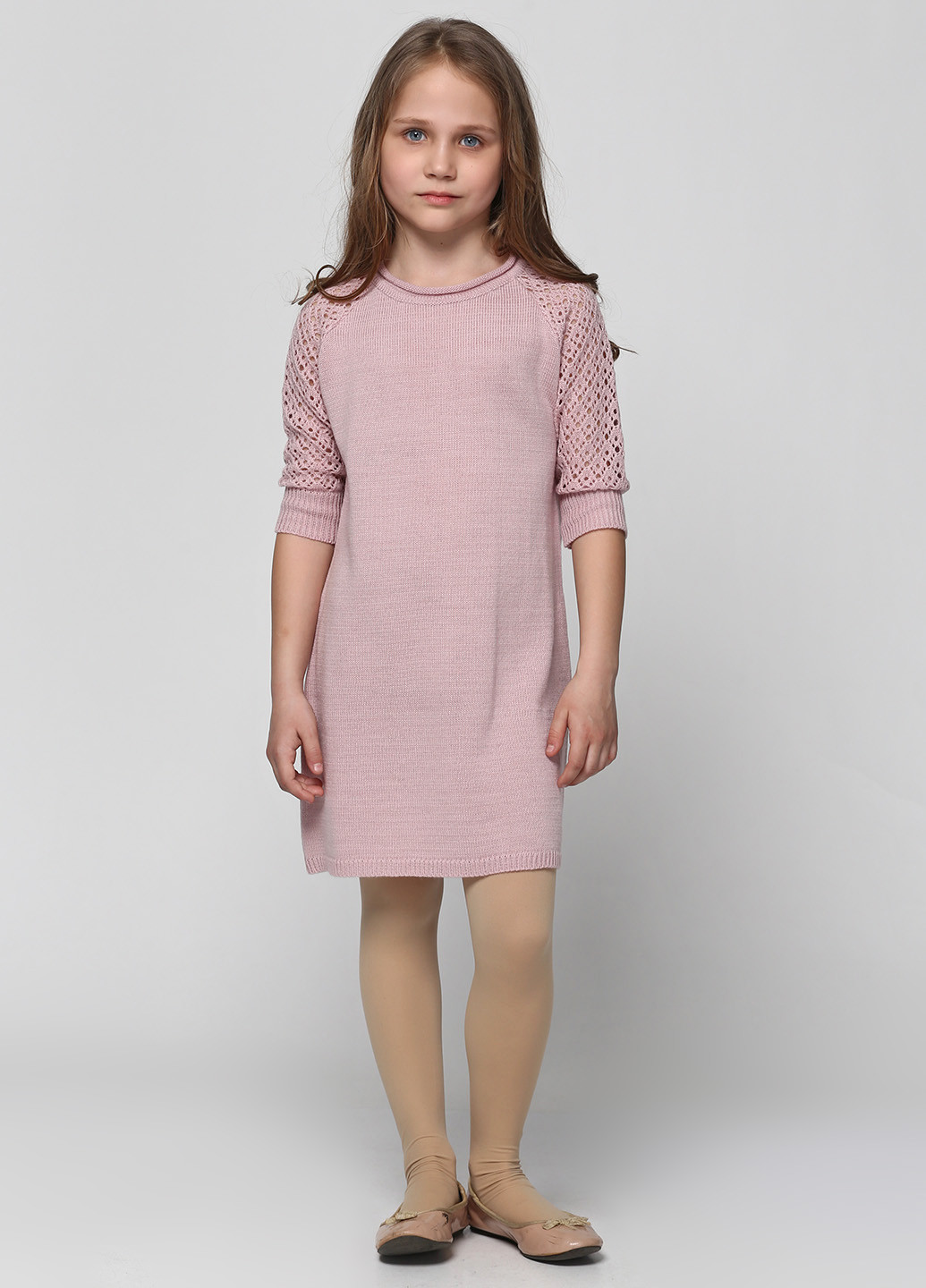 Розово-коричневое платье Top Hat Kids (17995032)