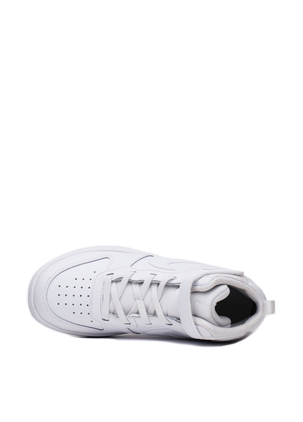 Белые демисезонные кроссовки Nike COURT BOROUGH LOW 2