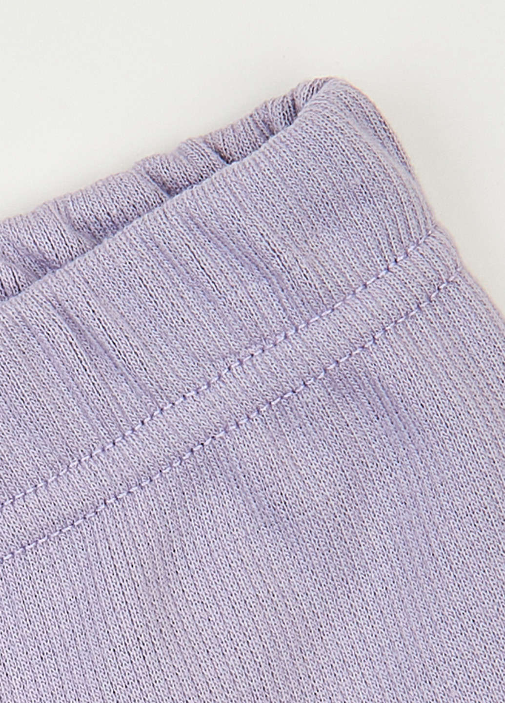 Бузковий демісезонний комплект (лонгслів, легінси, пов'язка) Фламинго