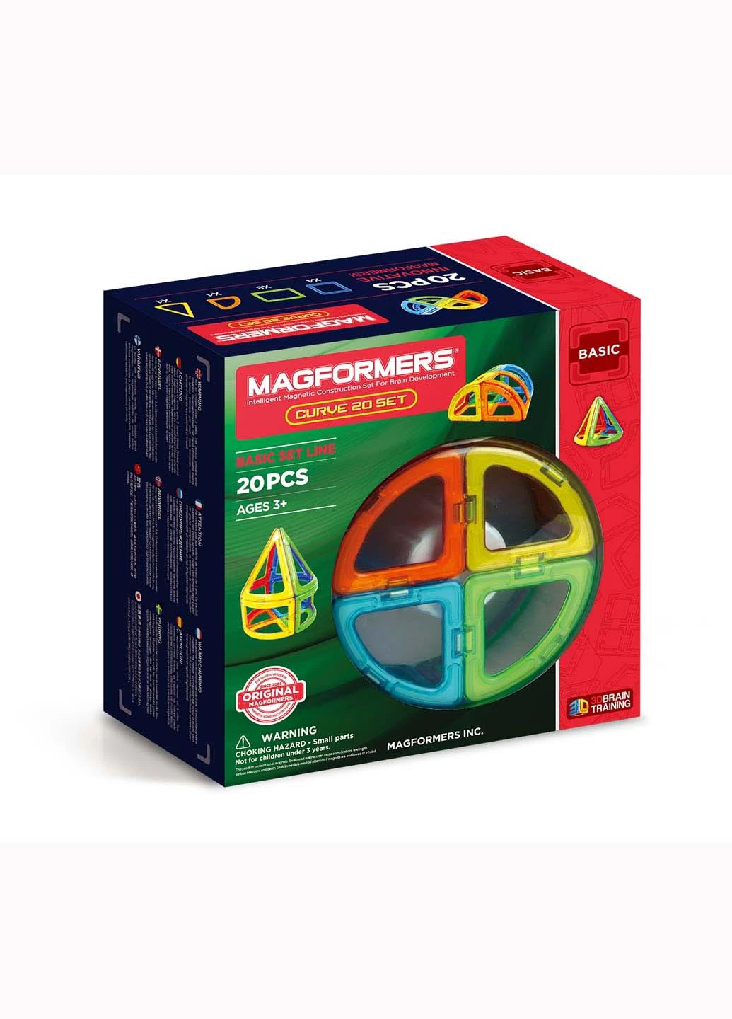 Конструктор Magformers Базовый набор Дуга 20 элементов (207383116)